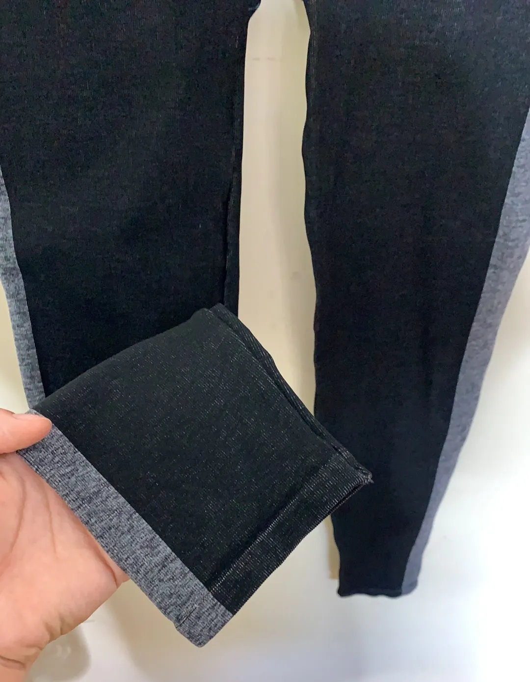 Marled Seamless Two Tone Leggings - Image 8