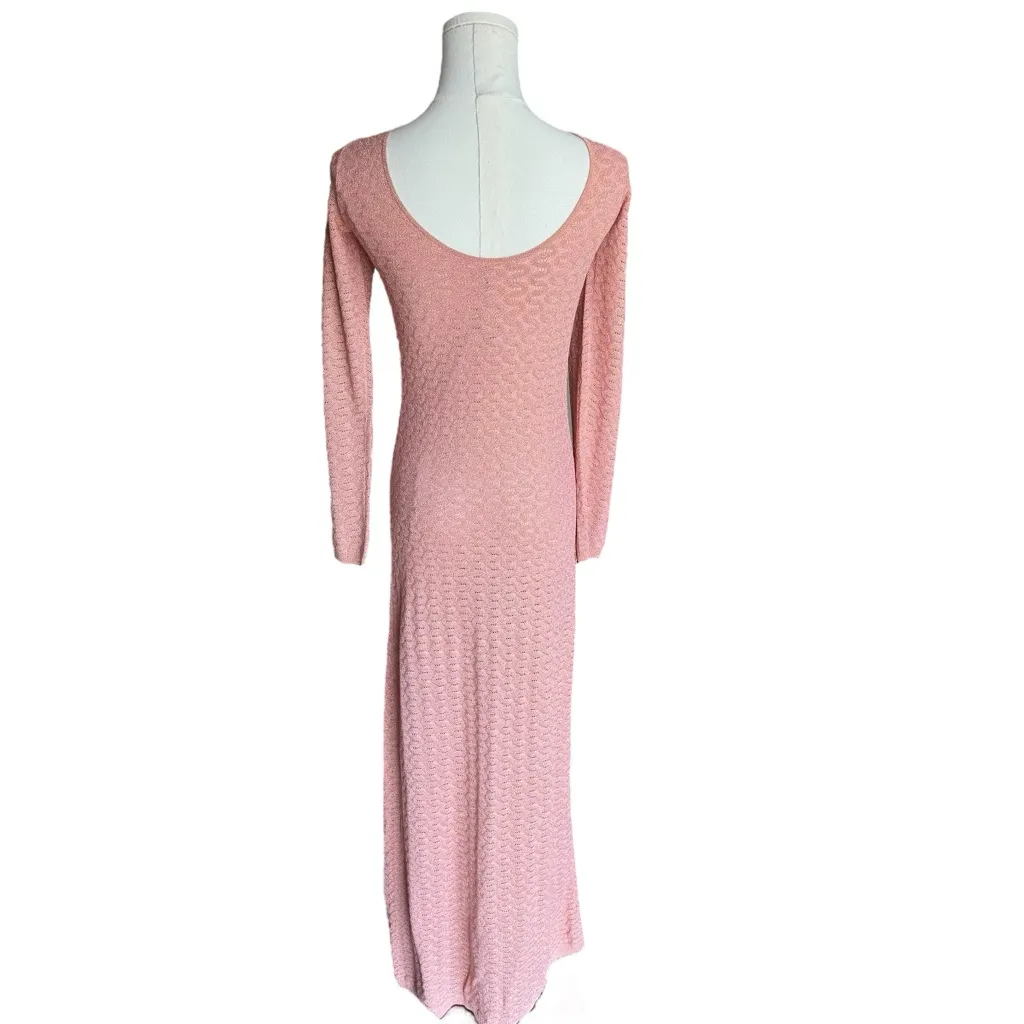 Alexis - NWT Juliane Maxi Dress In Shimmer Pink M - Image 7