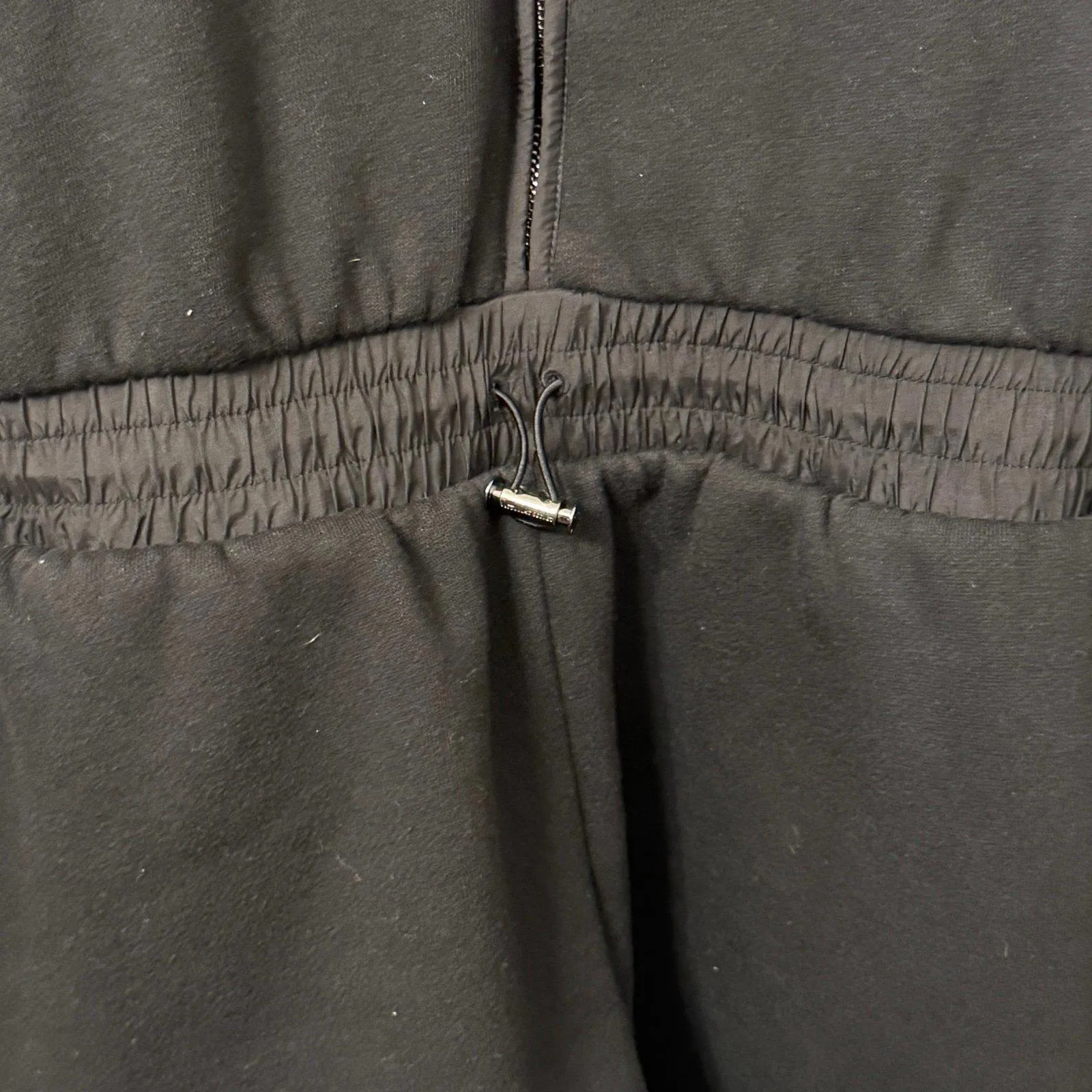 Victoria's Secret  On Point Black Cotton Romper, size medium - Image 2