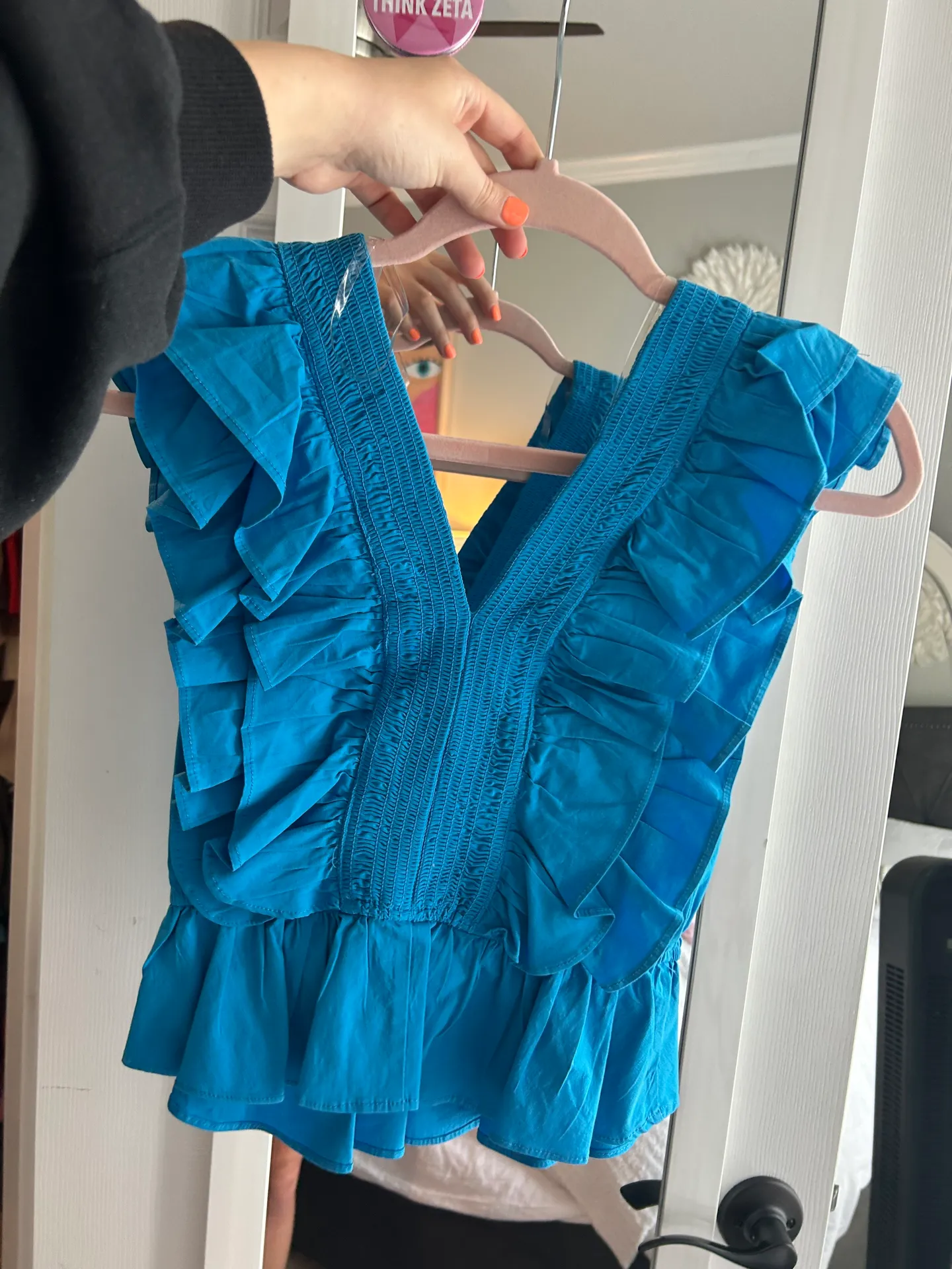 The Pants Store Blue top - Image 3