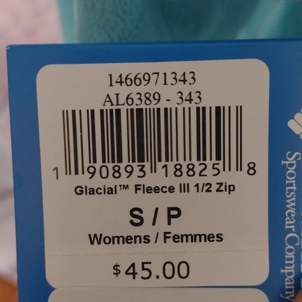 Columbia glacial fleece III 1/2 zip pullover size small - Image 4