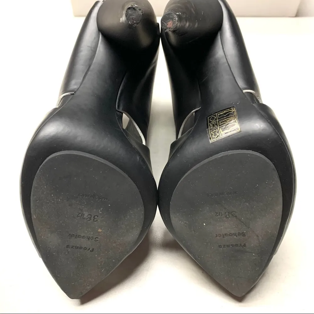 Proenza Schouler Crisscross Strap Platform Sandals - Image 7