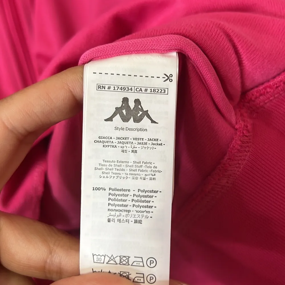 Kappa Women's 222 Banda Wanniston Track Jacket. Size XXL - Image 8