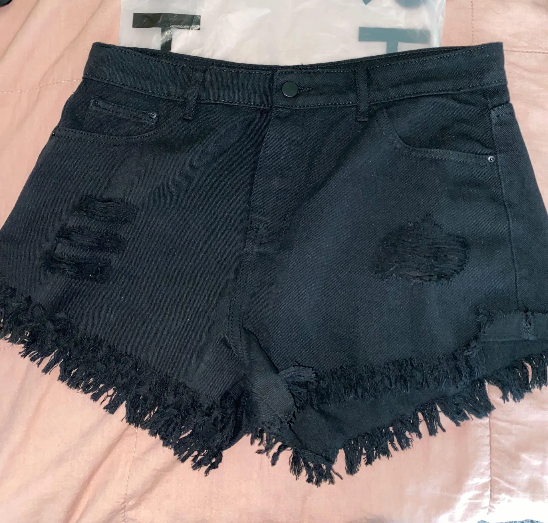 SheIn Black Shorts - Image 3