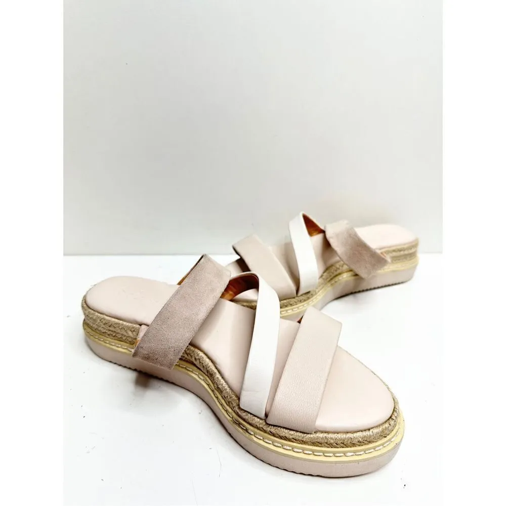 Splendid Sandals Womens Size 7 Leather Slip On Platform - Image 7