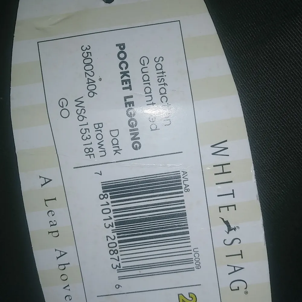 WS 22 24 Petite Chocolate Cotton Pull On Pocketed Pants Plus Brown Size undefined - Image 4