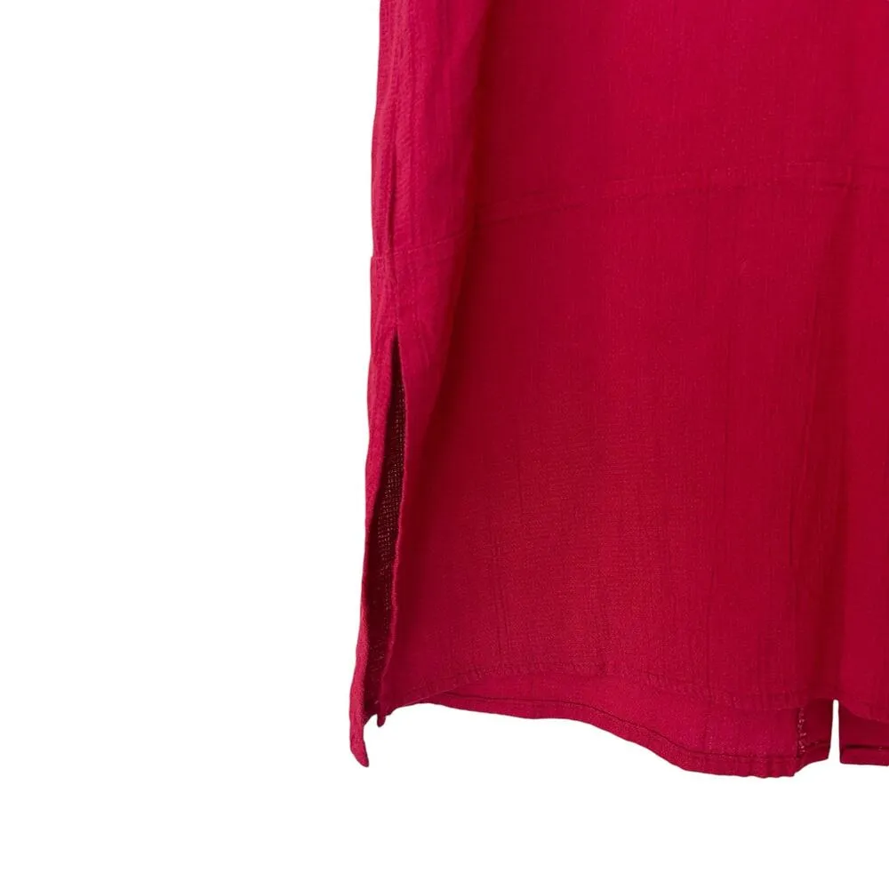 Diane Von Furstenberg Color Authority Red Matching Set Sz M/L - Image 7