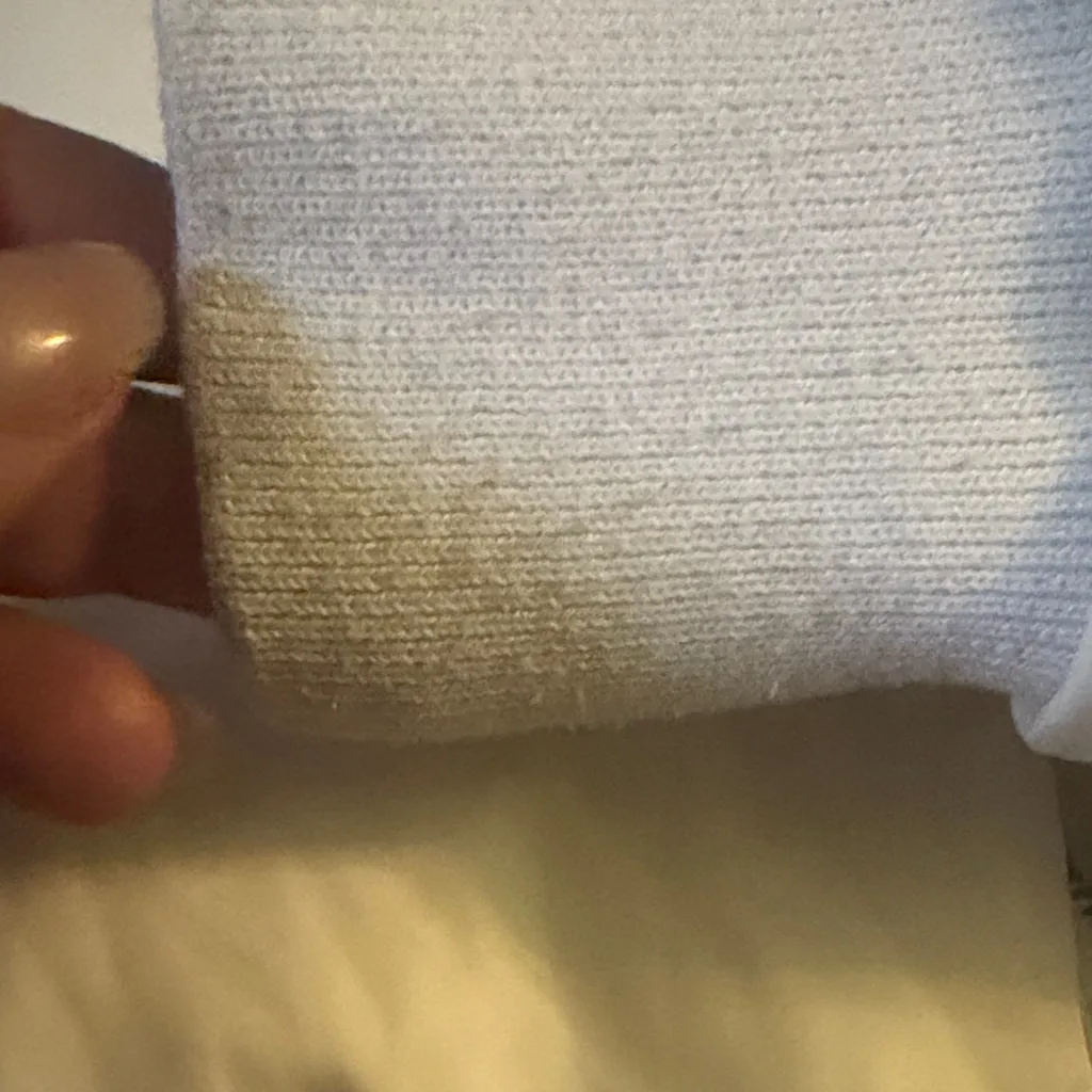 The North Face Women's Cream and Gray Puffer Jacket - Image 12