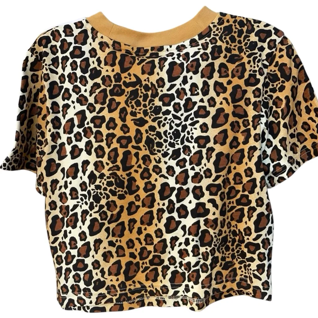 Women’s Adidas Cropped T-Shirt - 
Size S Adidas logo - Image 2