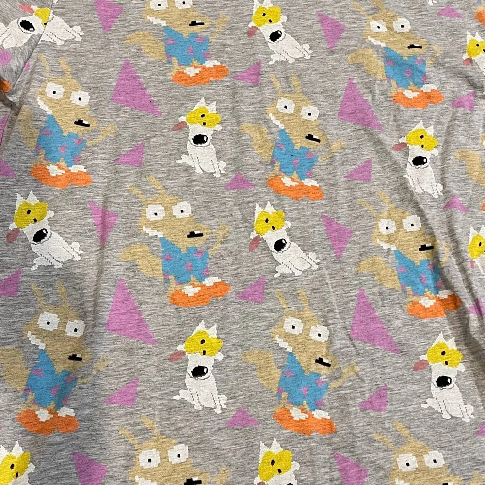 NWT Rocko’s Modern Life T-Shirt The Nick Box exclusive tee M UNISEX grey - Image 4