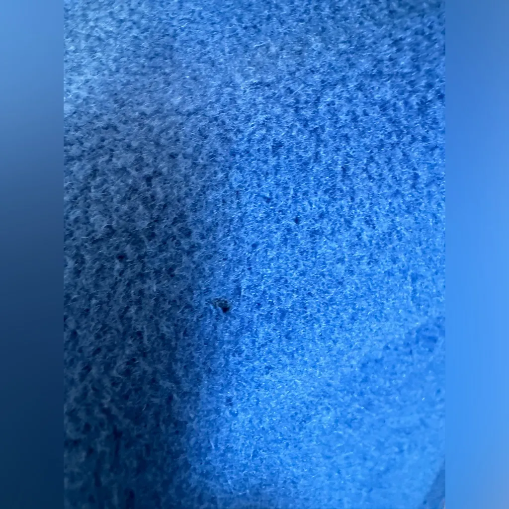 Vintage Women’s Union ILGWU Blue Wool Trench Coat Medium Large Harris Co Size undefined - Image 9