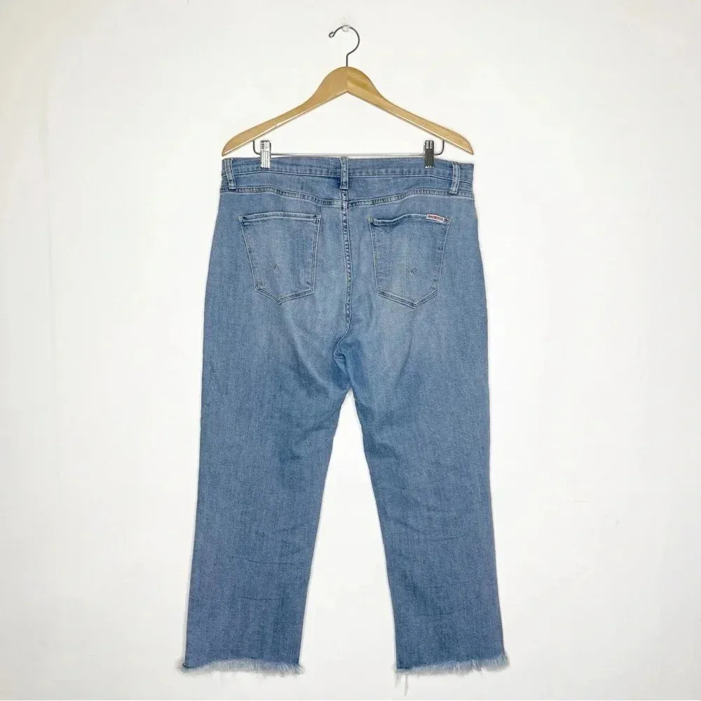 Hudson Jeans Denim Noa Straight Crop Denim Jeans Size 31 - Image 7