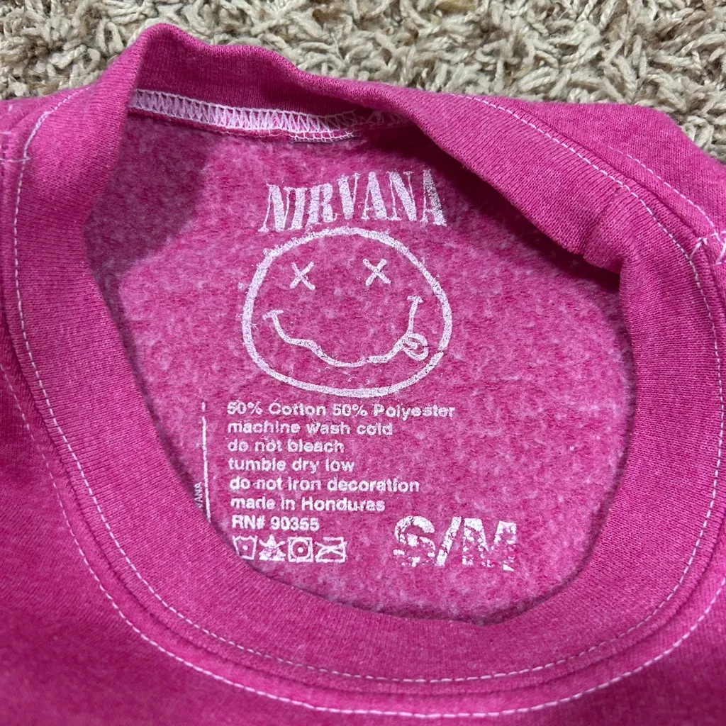 Urban outfitters nirvana oversized sweatshirt size S/M! - Image 3