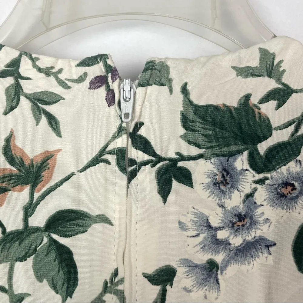 S.L Vintage CoyyageCore Dre Floral phony White Size 10 - Image 11