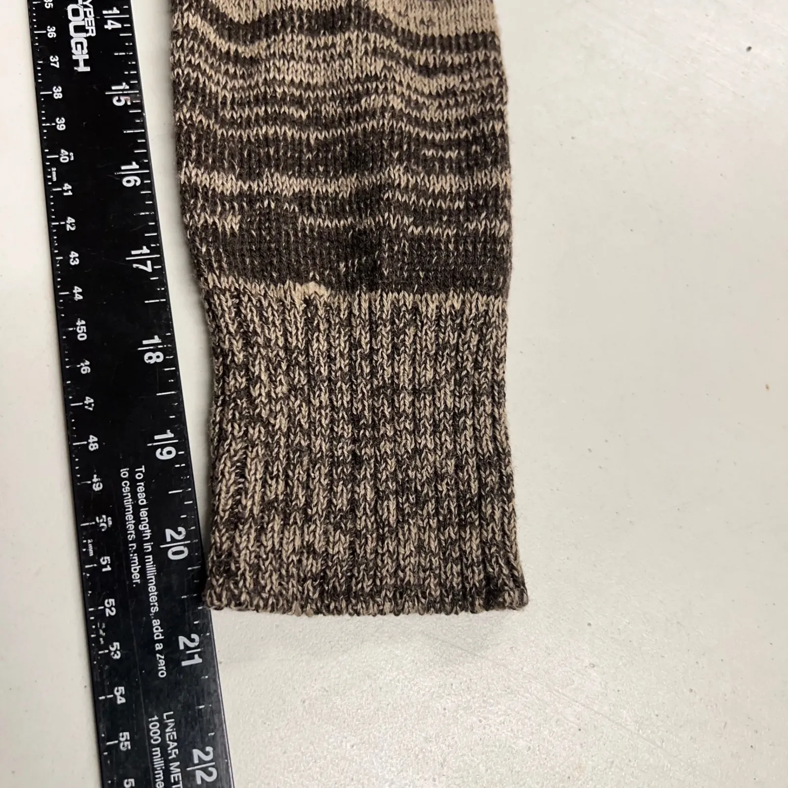 AB STUDIO Women's XL Brown Sweater Button Long Sleeve‎ SEE DESCRIPTION - Image 4