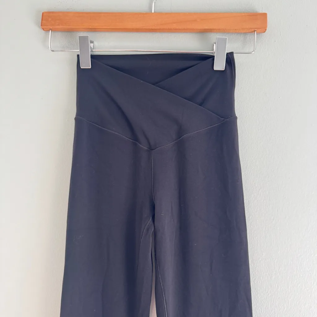 Aerie Real Me High Waisted Crossover Flare Legging - Image 5