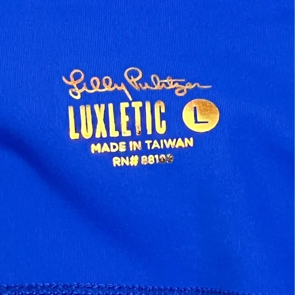 Lilly Pulitzer Women’s High Rise Cropped Weekender High Rise Active Squared Sz L - Image 7