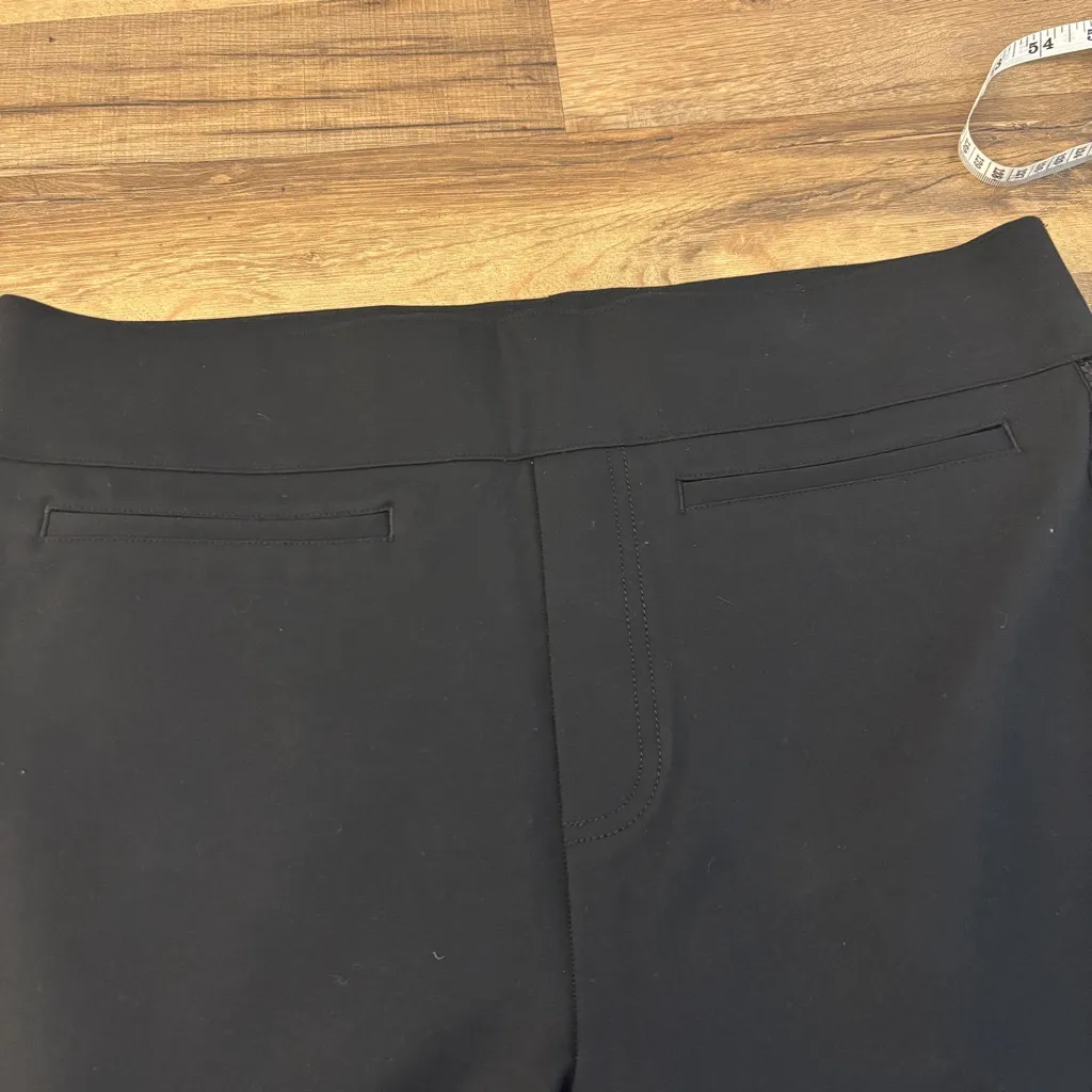 Spanx The Perfect Black Pant w/ Sequin Side Trim Black - Image 6