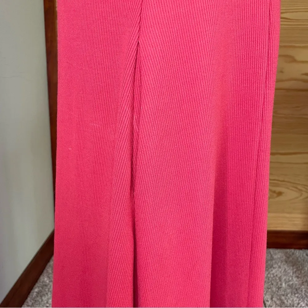 Torrid Red Mini Rib Sleeveless Trapeze Dress Large - Image 5