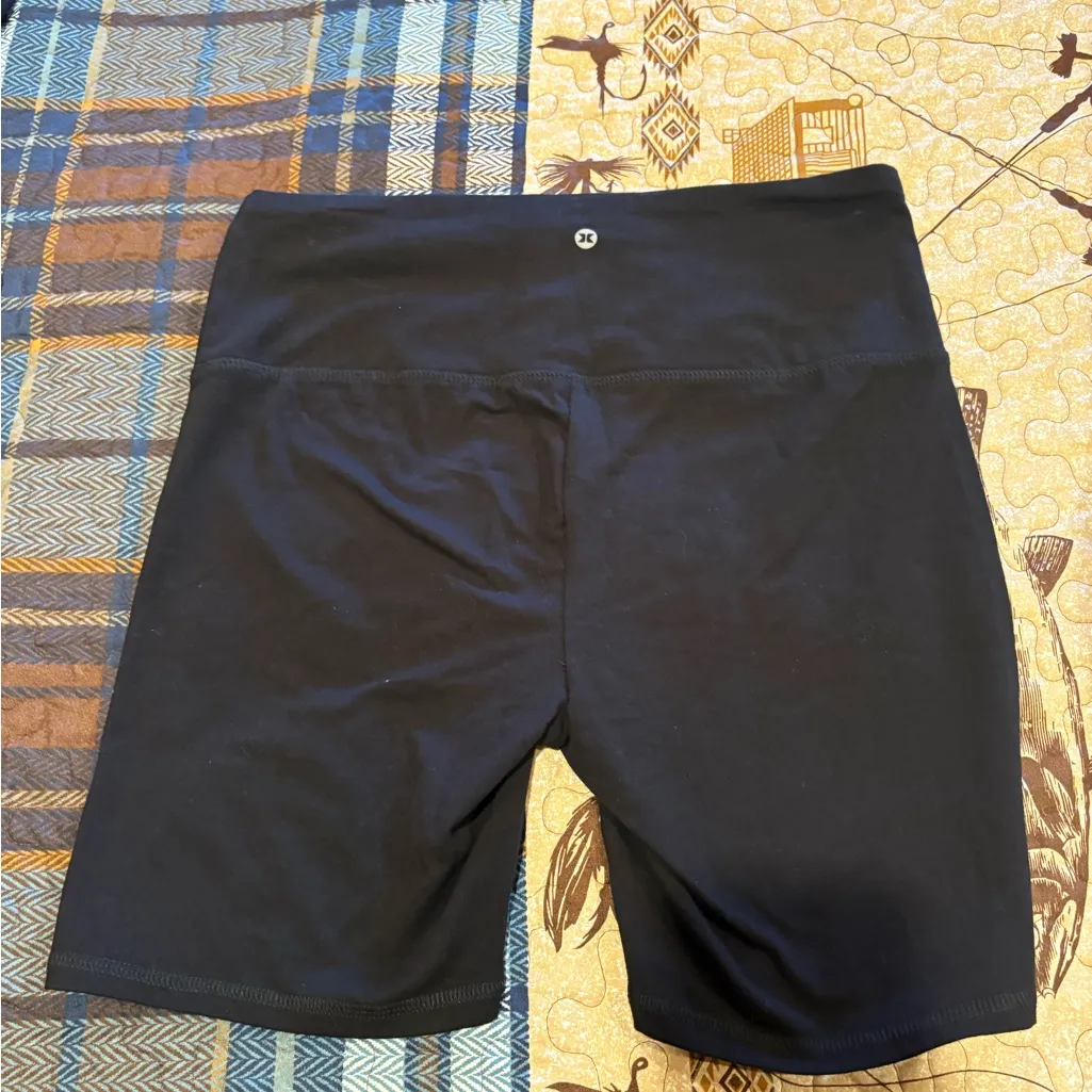 RBX black athletic biker shorts. Women’s L 7” inseam Size L - Image 2