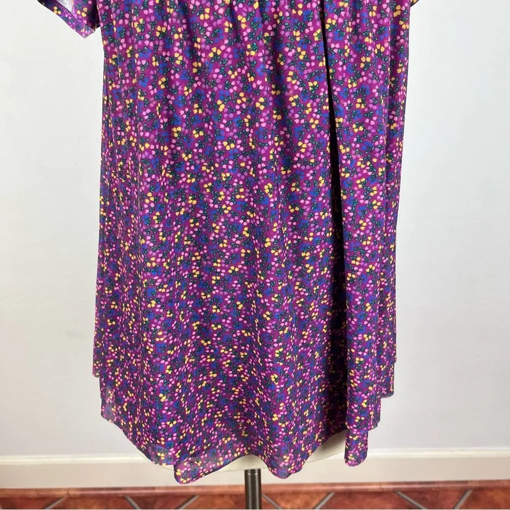 Matilda Jane Purple Floral Swing Top - Image 58