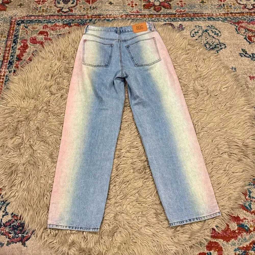 BDG Ombre rainbow fade jeans size 27 - Image 7