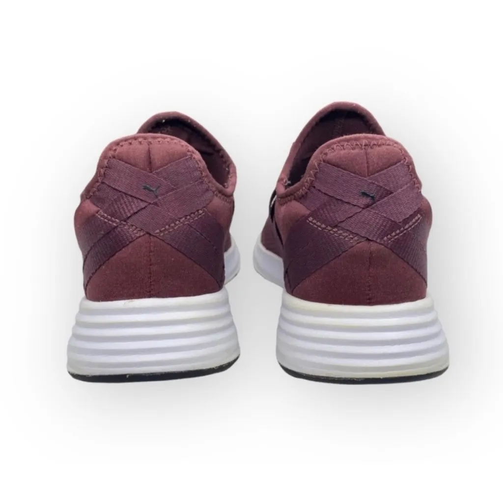 Puma * Radiate XT Slip On Running Shoes Sneakers # Burgundy # Size 7‎ - Image 4