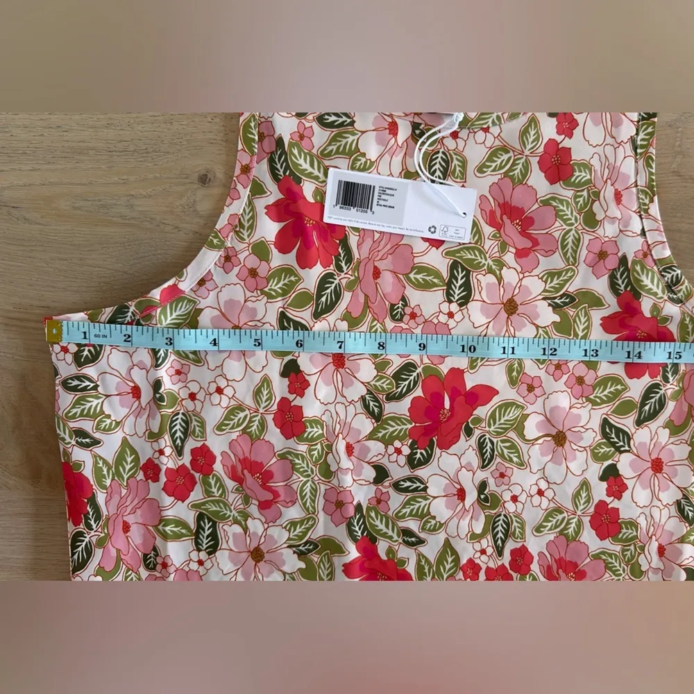 Outerknown Ellison floral slip dress size medium NWT - Image 5