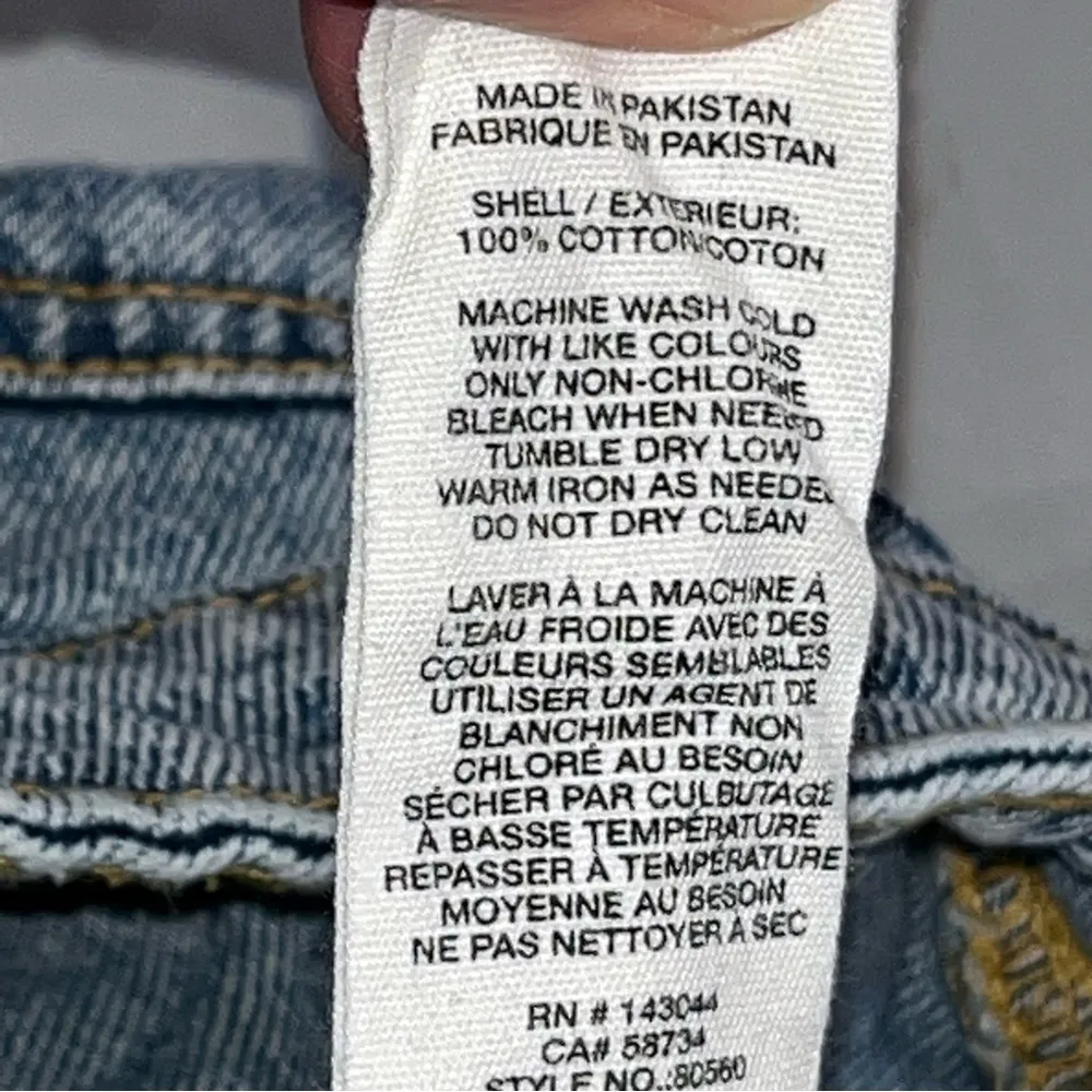 Avec Les Filles Acid Wash Destructed Jeans - Image 8