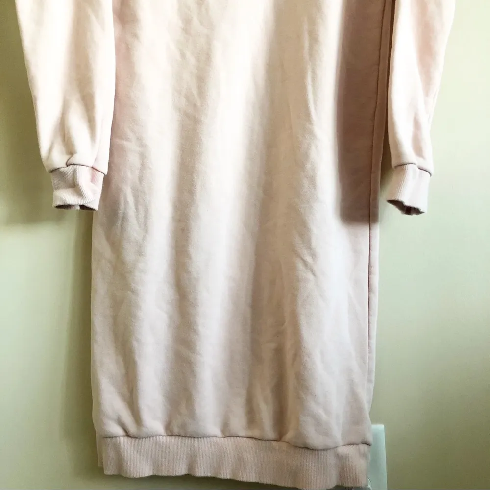 Pastel Pink Sweat Dress - Image 10