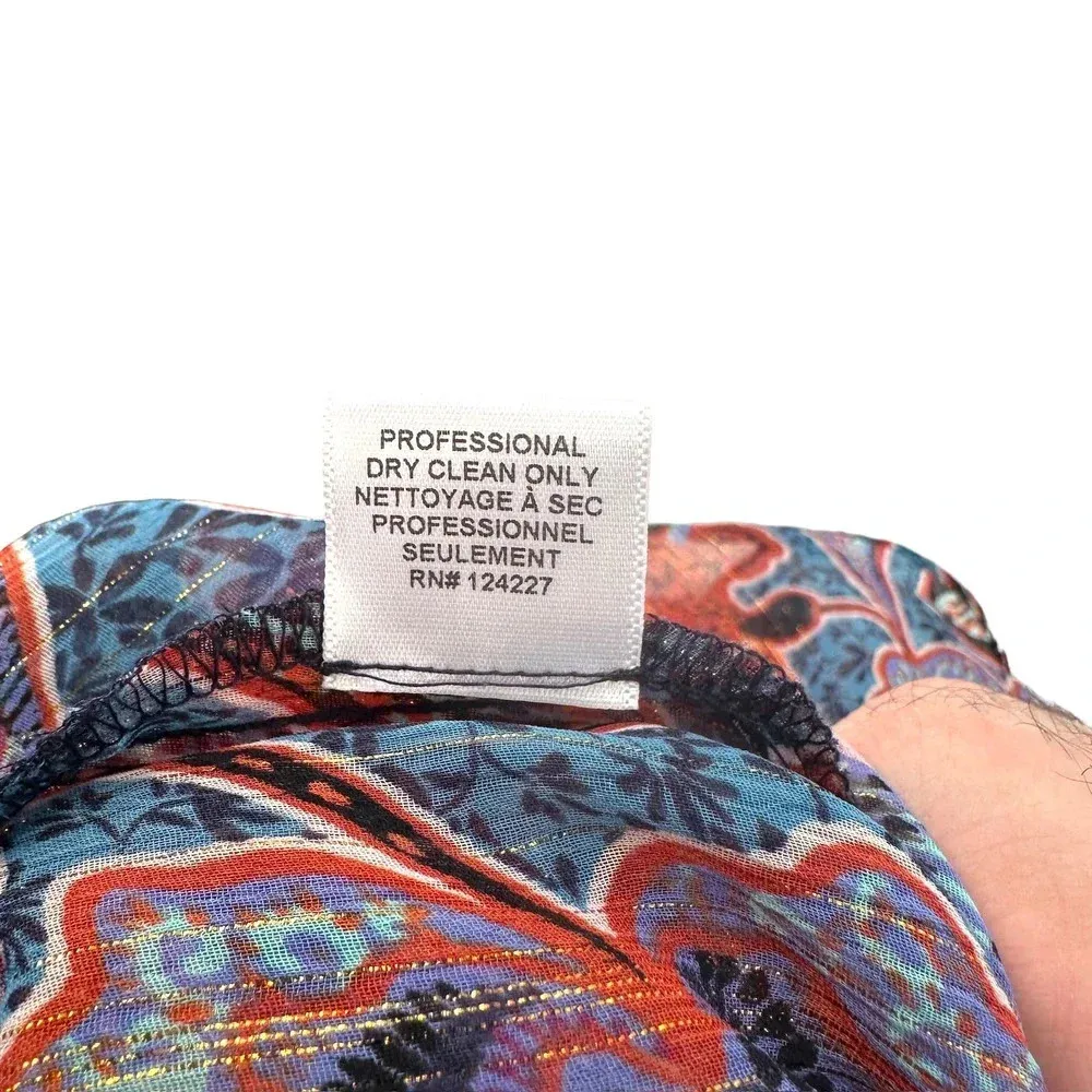 Misa Los Angeles Tara Dress in Cerulean‎ Floral Print Blue Size XS - Image 13