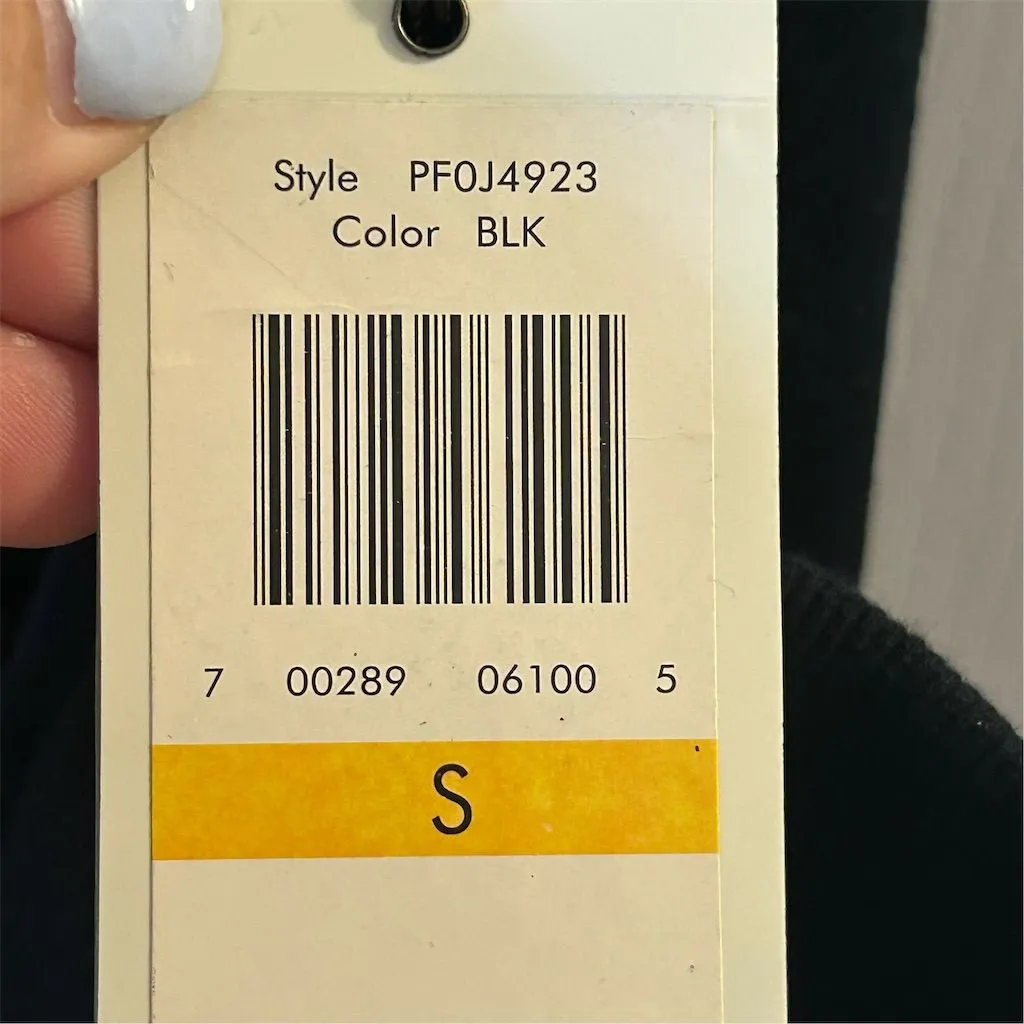 Calvin Klein Women's Black Full Zip Jacket Size S Casual Hooded - Image 5