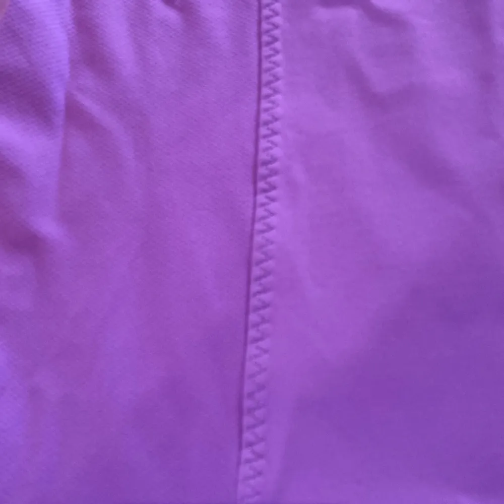 Lululemon Athletic Open Back Tank Top w Mesh Purple Sz 4/6 - Image 2