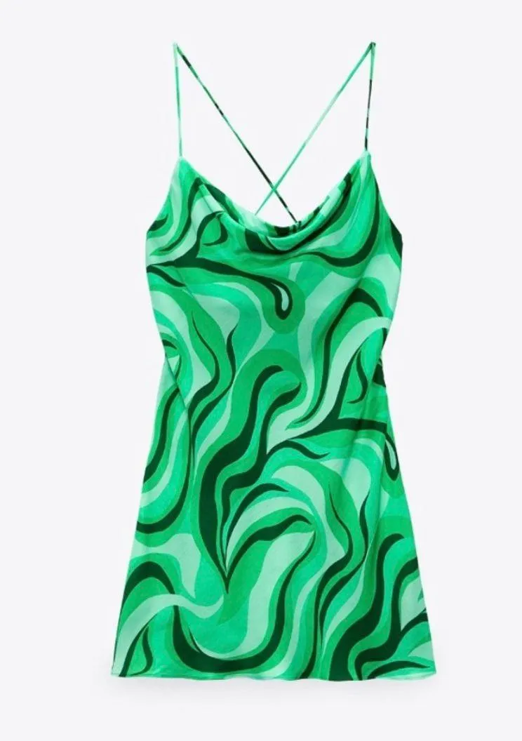 ZARA Flowy Mini Dress - Image 5