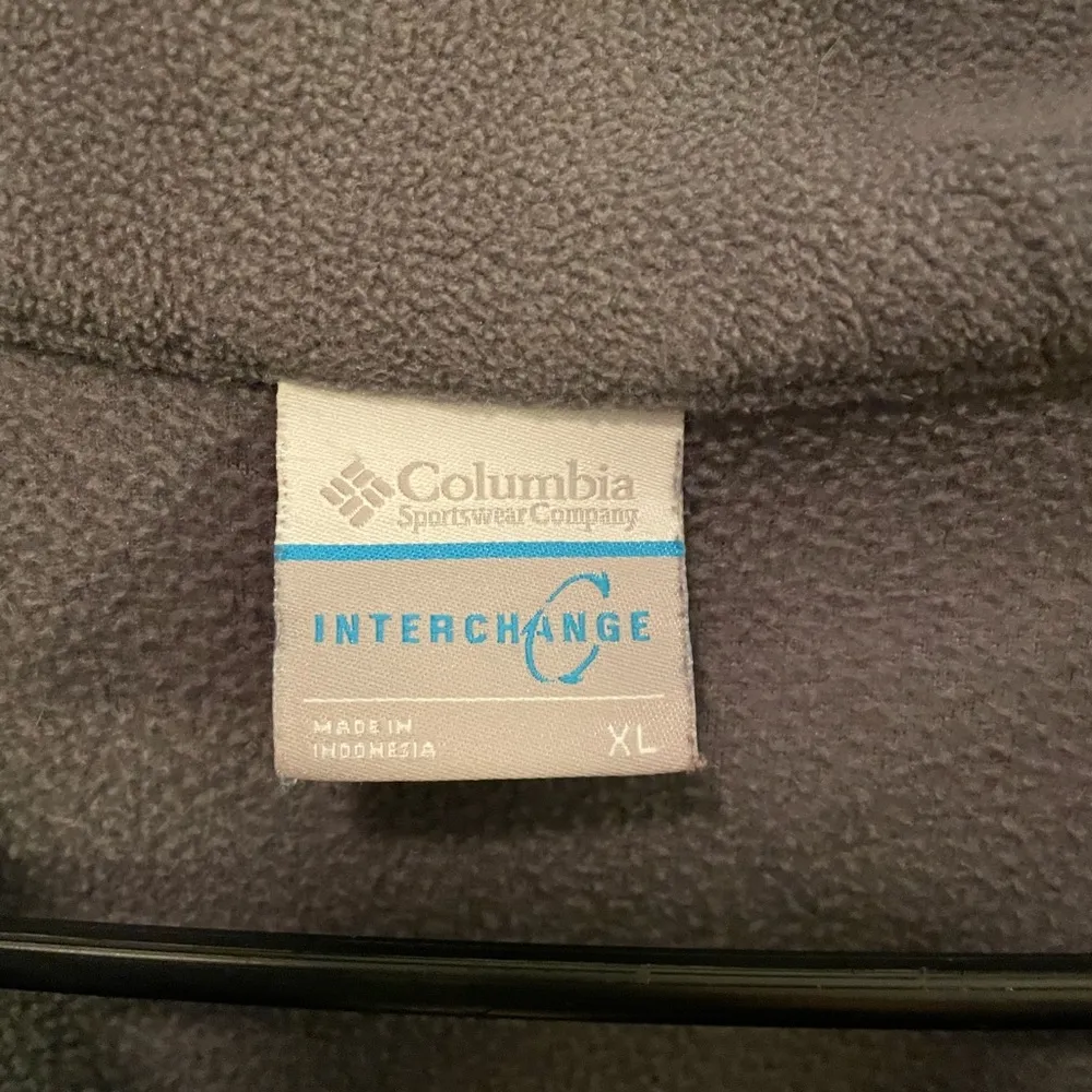 Columbia Interchange full zip gray fleece XL - Image 3