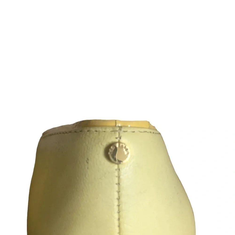 Ted Baker Y2k London mitilia butter yellow pumps / heels pointy toe - Image 8