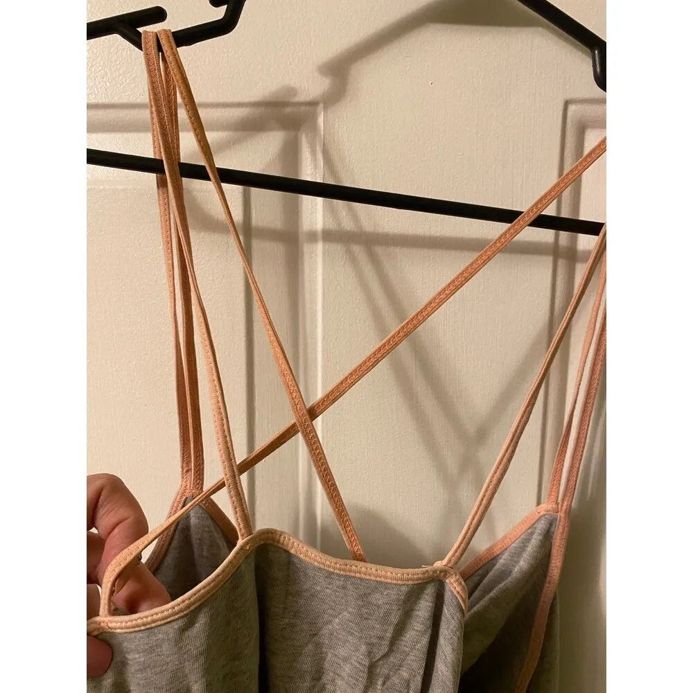 Maurice’s built in bra strappy tank top size L - Image 2