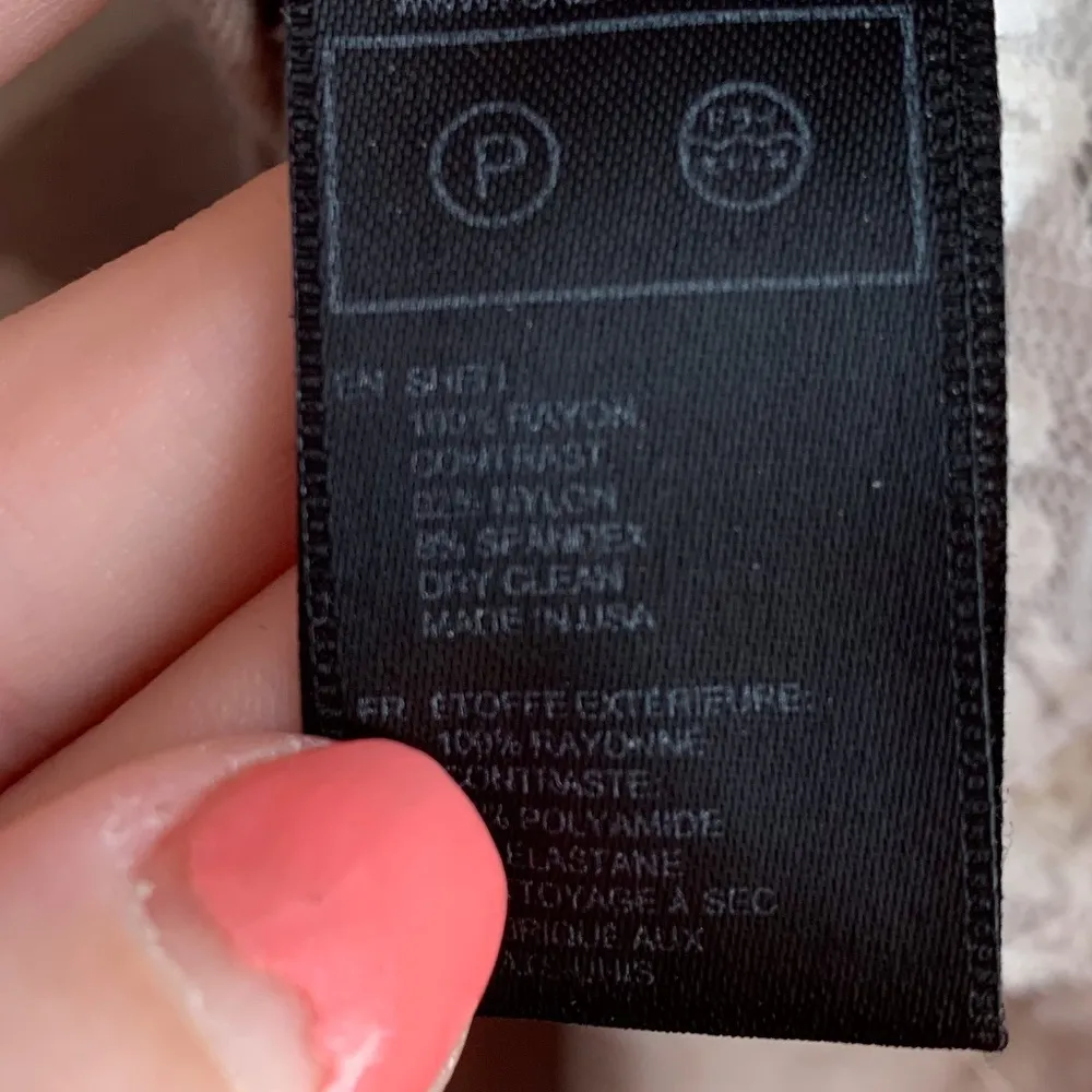 Forever 21 Floral Cream & Brown Quarter Sleeve Shirt With Lace Sides - Image 4