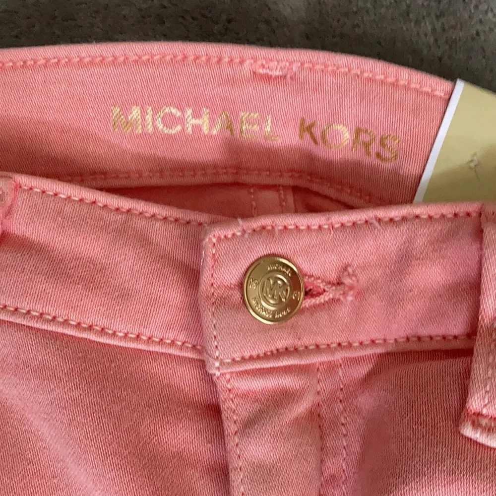 Michael Kors IZZY Skinny Jeans Women’s Size 2 MK Jeans Caribbean Pink - Image 7