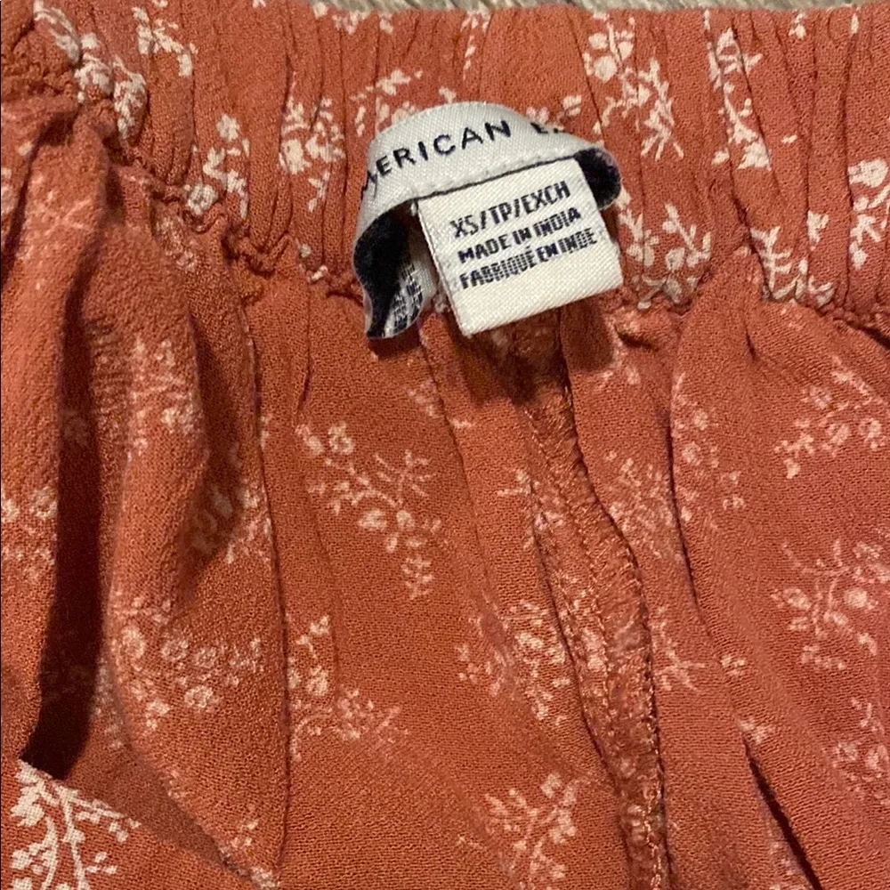 Floral Wide-Leg Pants  Size XS Ditsy Floral Cottage Prairie - Image 3