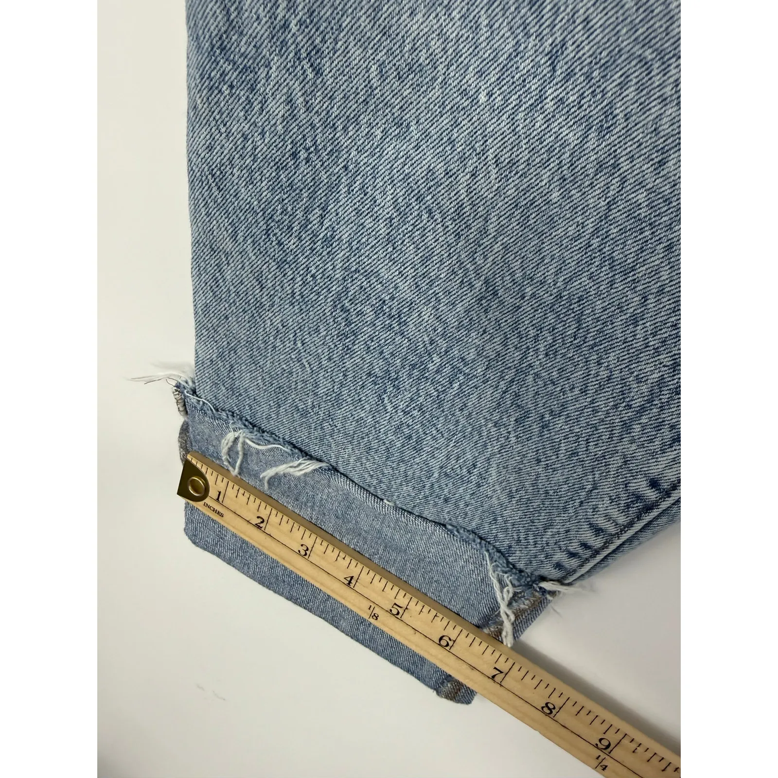 Banana Republic Cuffed Slouch Boyfriend Jeans 26/2 Acid Stone Wash Medium - Image 6