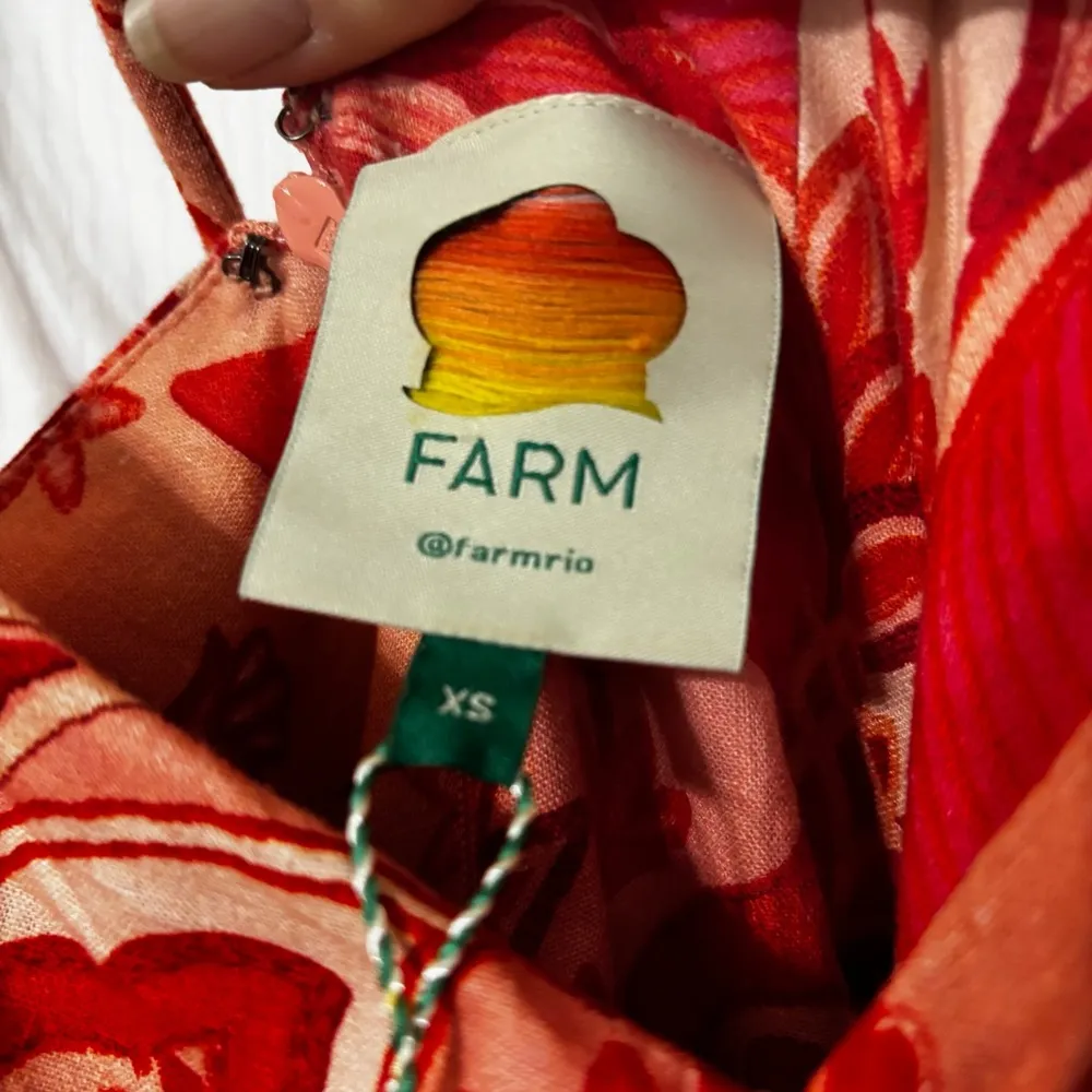 FARM Rio Jaipur Crossover Linen Blend maxi sun dress size xs - Image 7