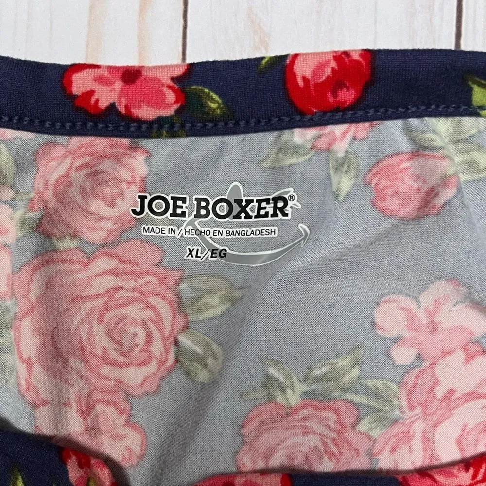 Floral Print Keyhole Top Accent Neckline Long Sleeve - Image 5