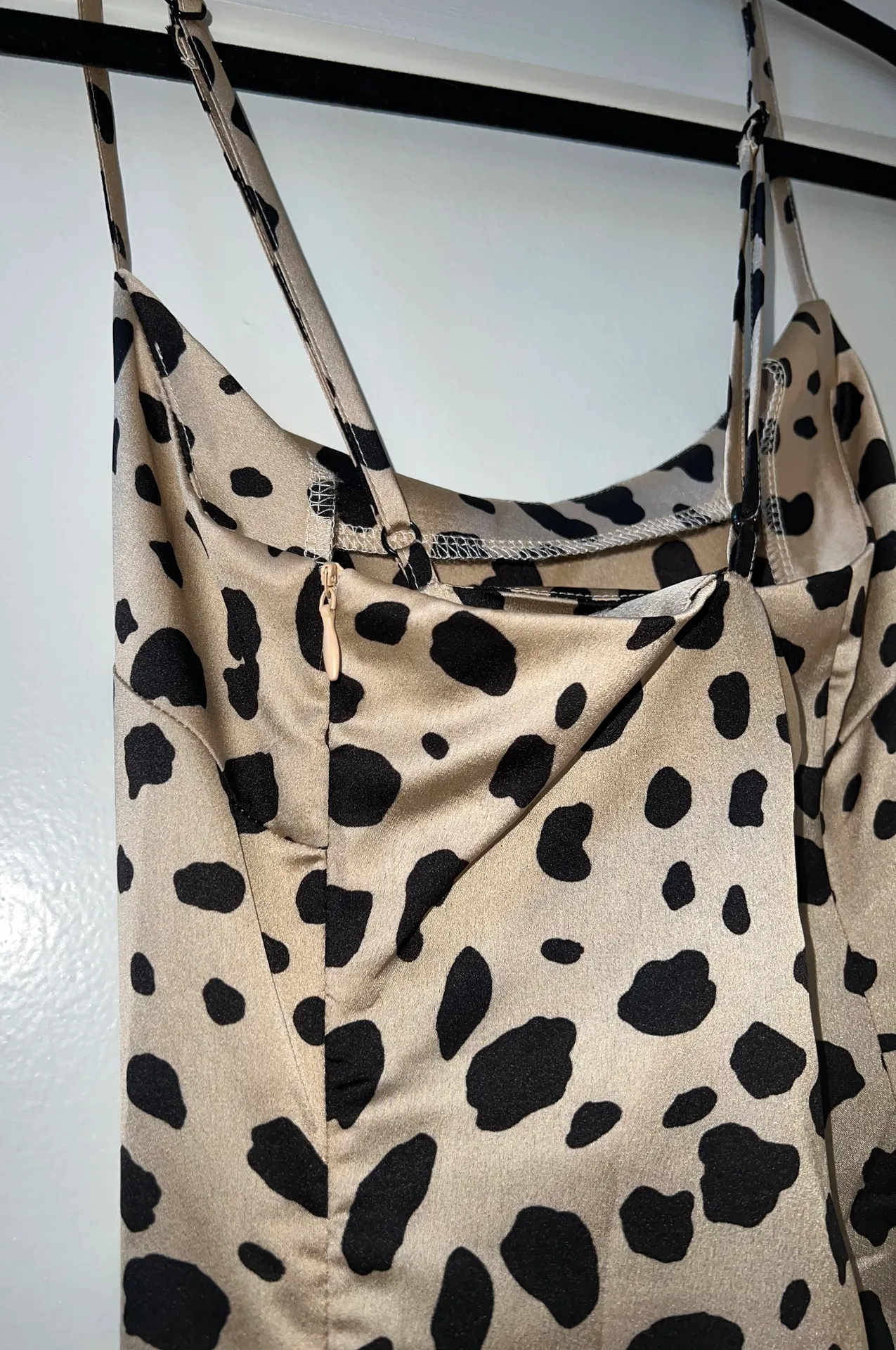 Satin Midi Slip Dress - Image 8