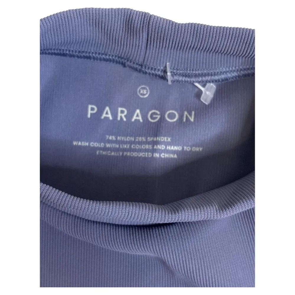 PARAGON Blue Sleeveless Crop Tank Top - Image 3