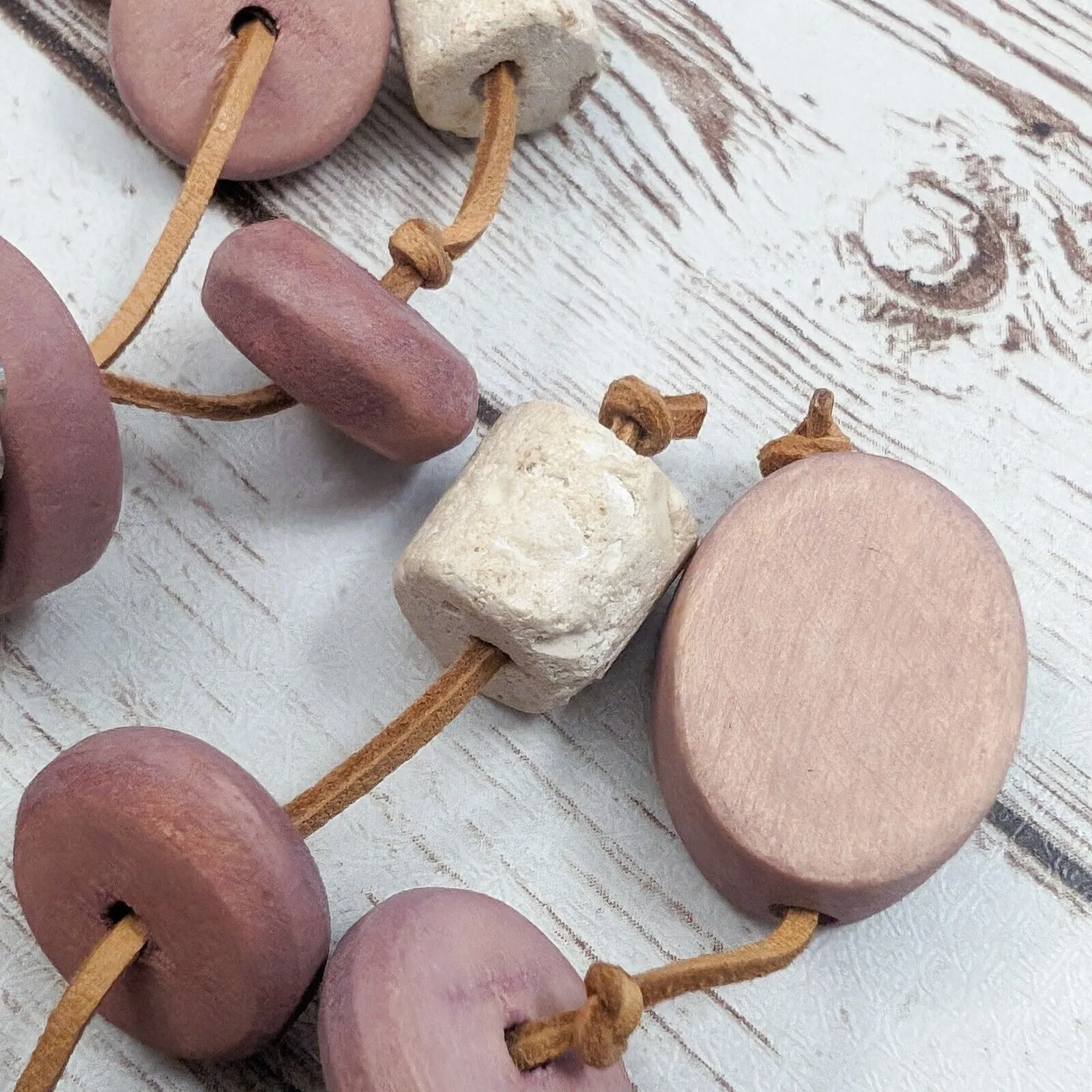 Vintage Clip On Earrings Dusky Pink Like Dangle Earrings 3 & 1/8" - Image 9