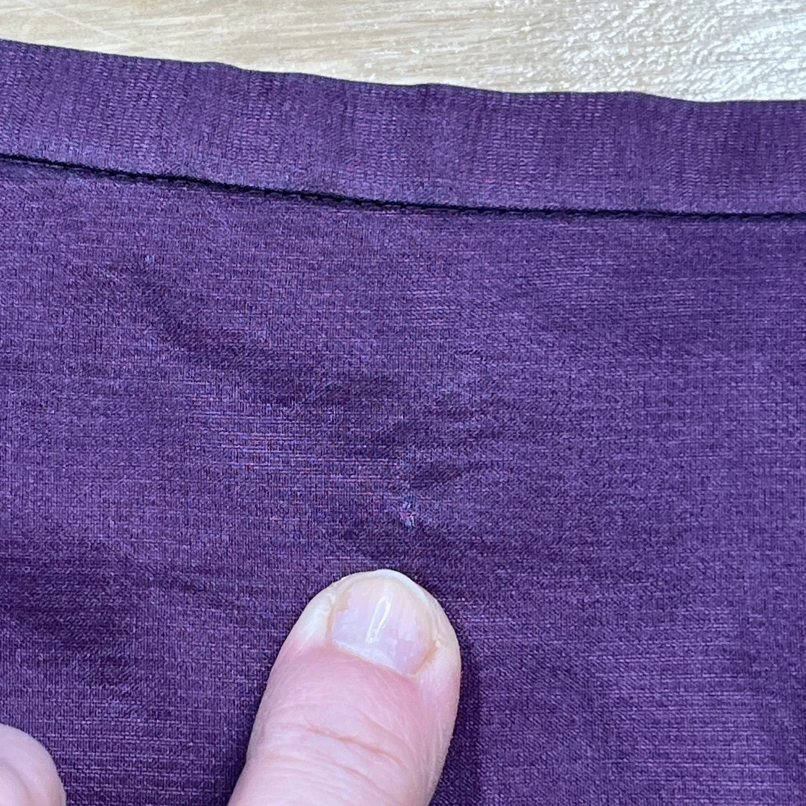 Deadstock Ann Taylor Silk Maxi Skirt Size 4 Purple Whimsygoth Fairygoth Party - Image 11