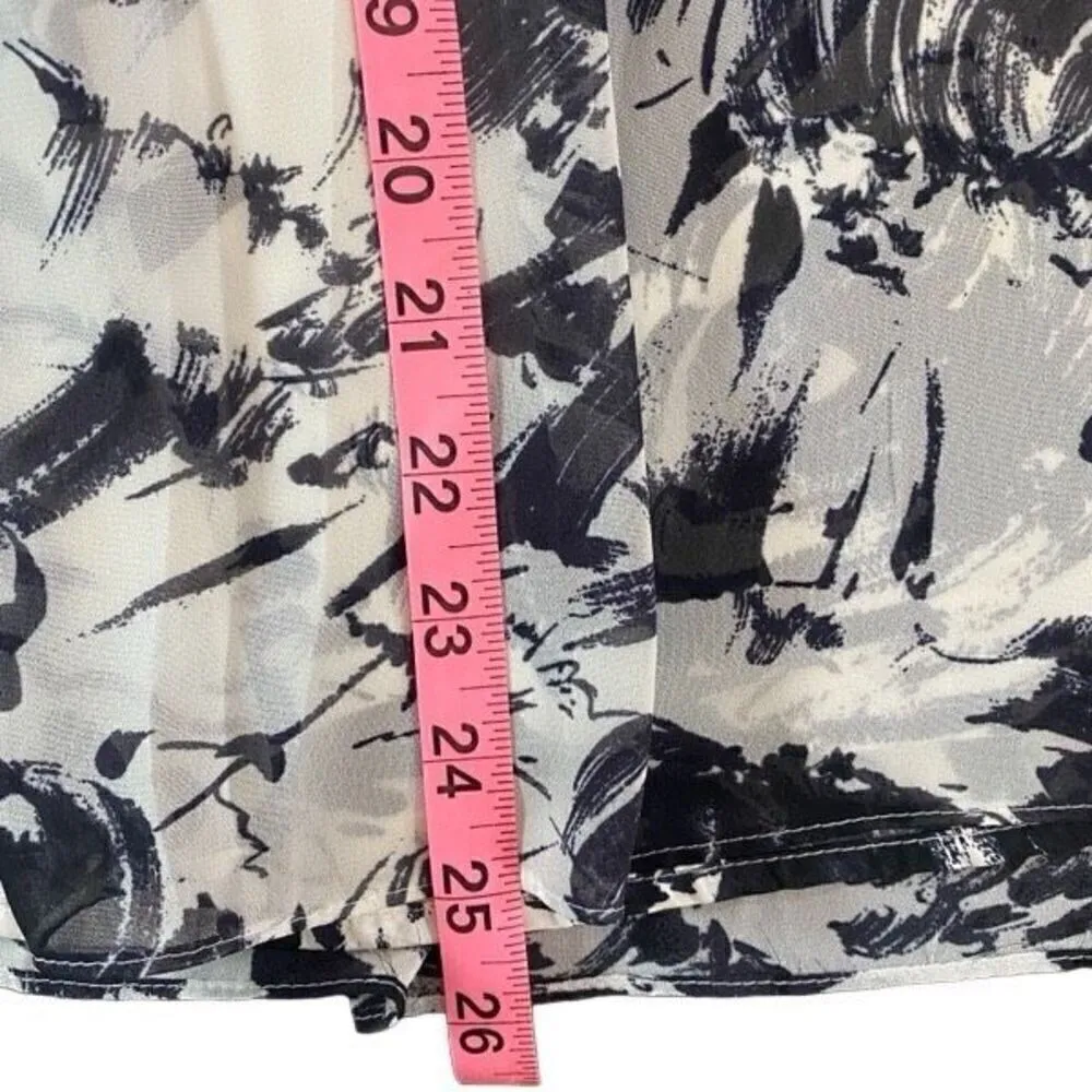 josephine chaus NEW black and white size 22W lined short skirt color true milk v - Image 8