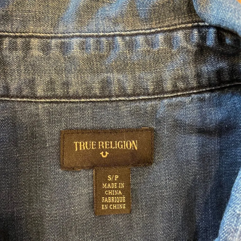 True Religion Denim Shirt - Image 4