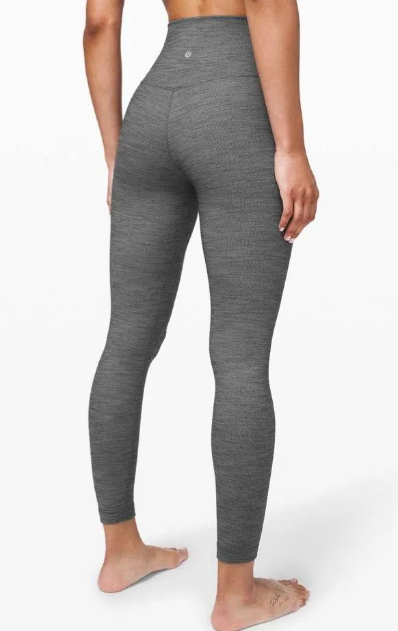 - Align Pant II 25" Mini Heathered Herringbone Leggings Workout Gym - Image 2
